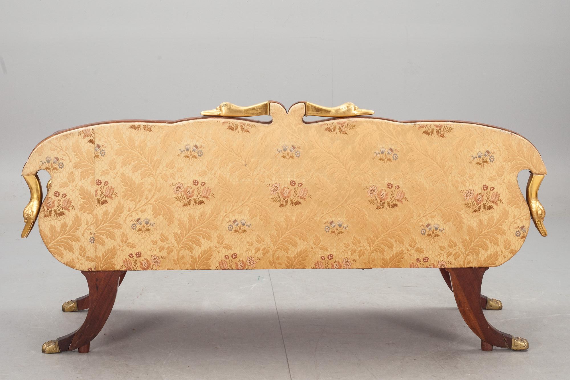 SOFFA, Empirestil, 1800-talets slut.
