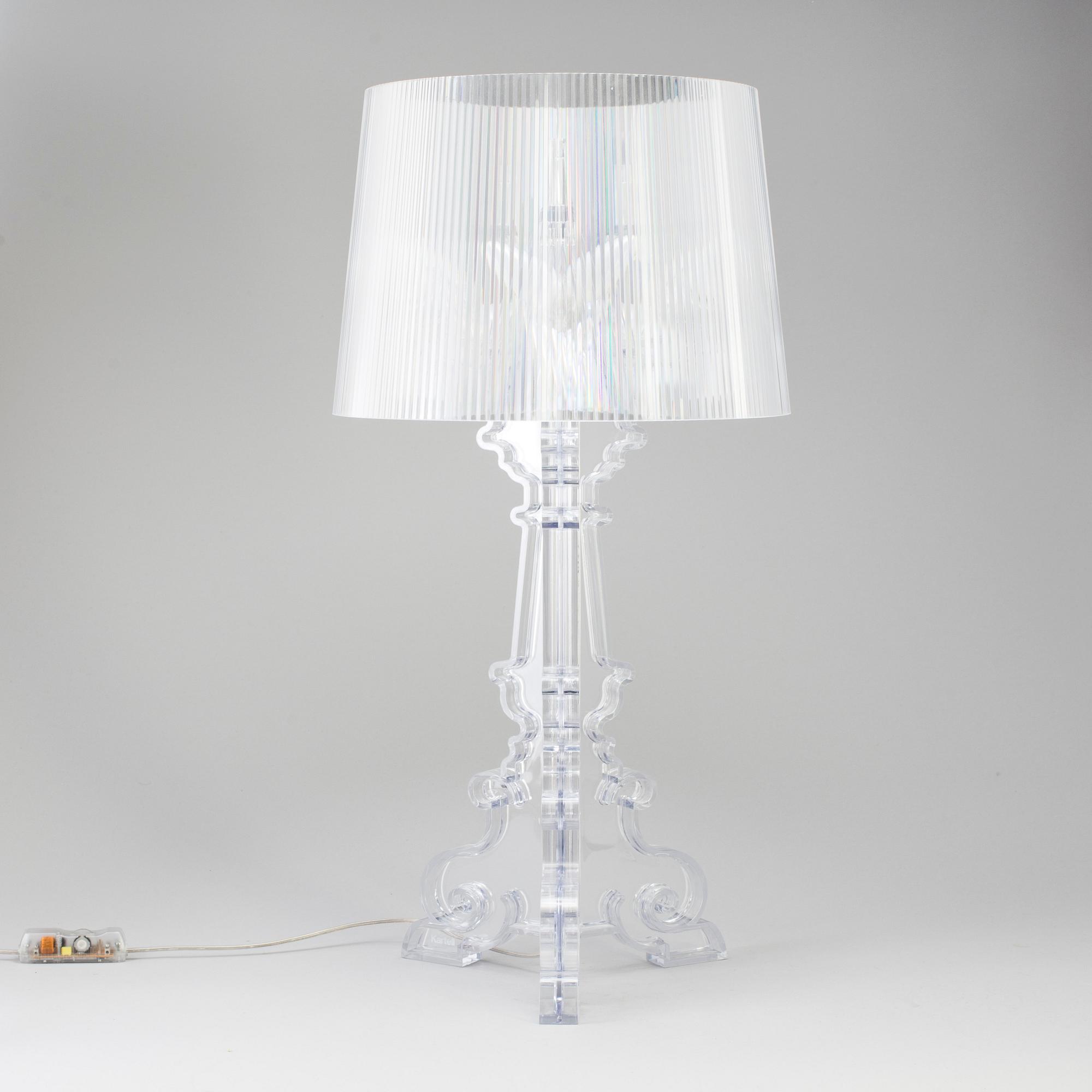 A TABLE LAMP, "Bourgie" Ferruccio Laviani for Kartell.