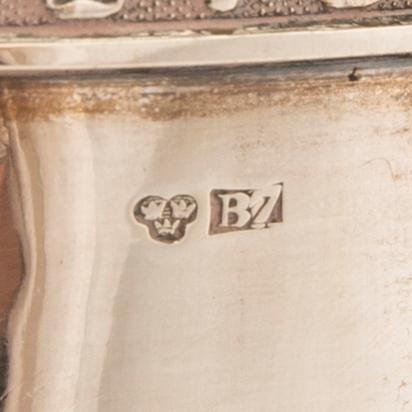 Sockerskål silver Sverige 1904.