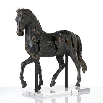 Sculpture of a horse "The Mattei horse", England, 20th century.