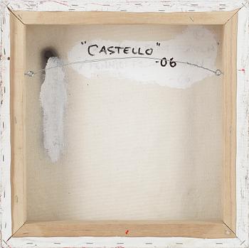 MARCEL STRÜWER, collage, "Castello", signerad.