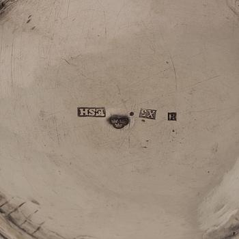 Erik Söderholm, gräddkanna, silver, Härnösand 1876.