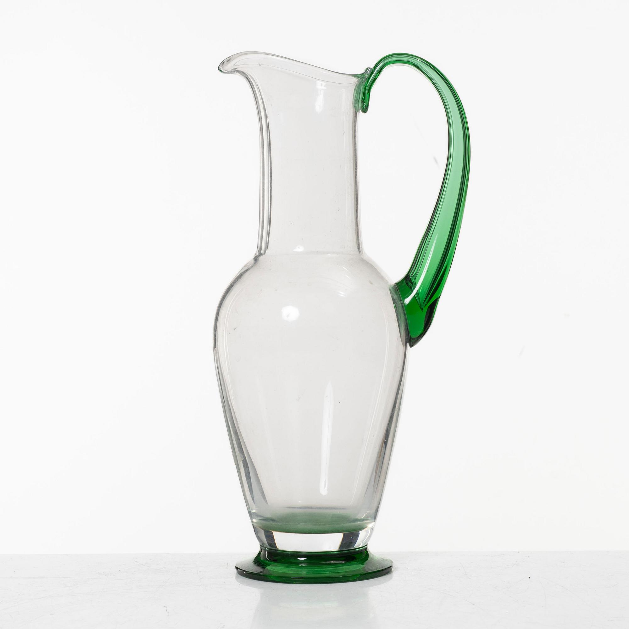 Gunnar Cyrén, eleven 'Nobel' glass service pieces, Orrefors.