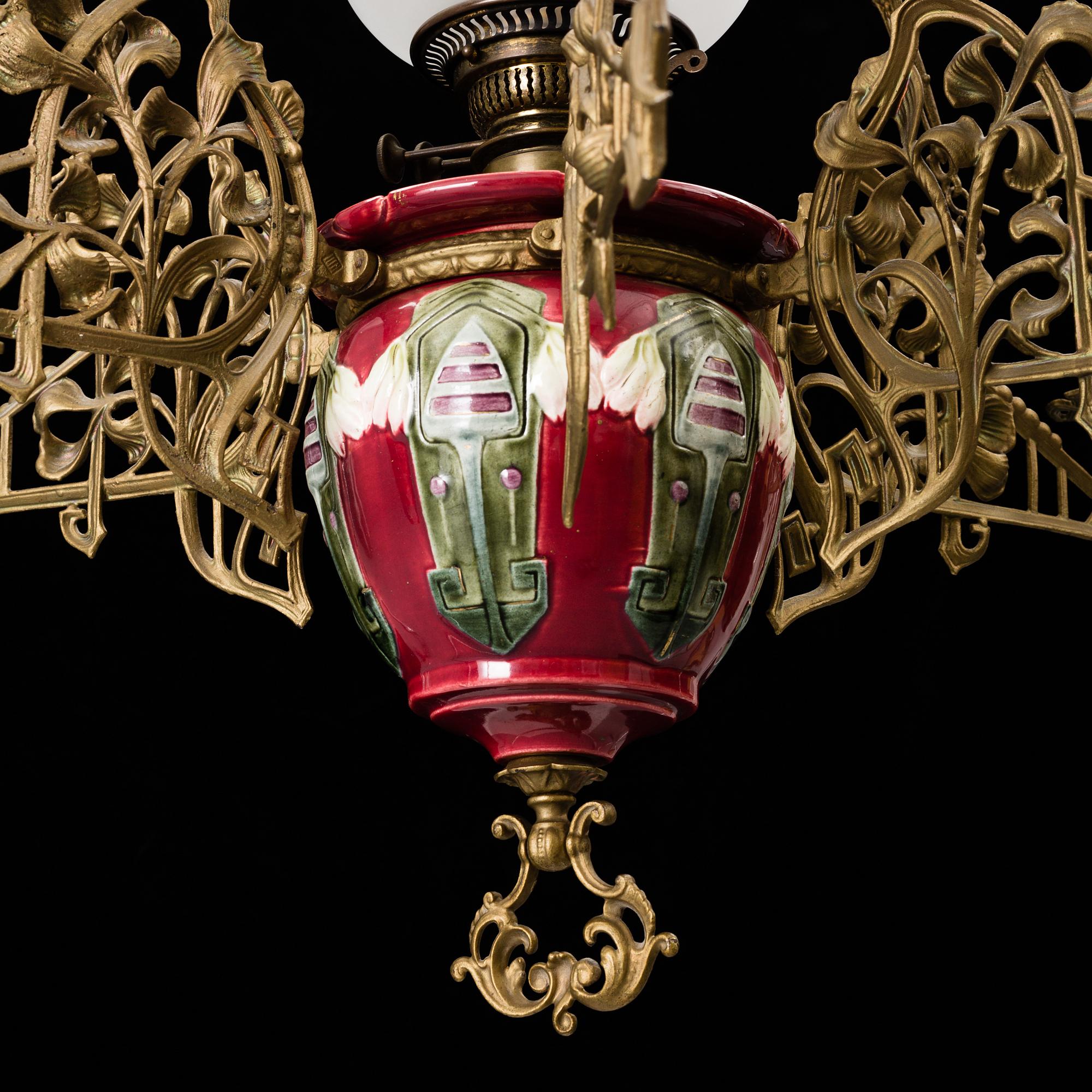 TAKLAMPA, jugend, 1900-talets början.