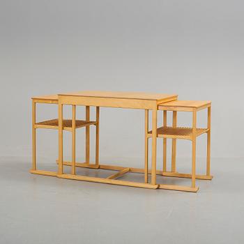 SATSBORD, 3 delar, "Släden", Carl Malmsten, formgivet 1948.