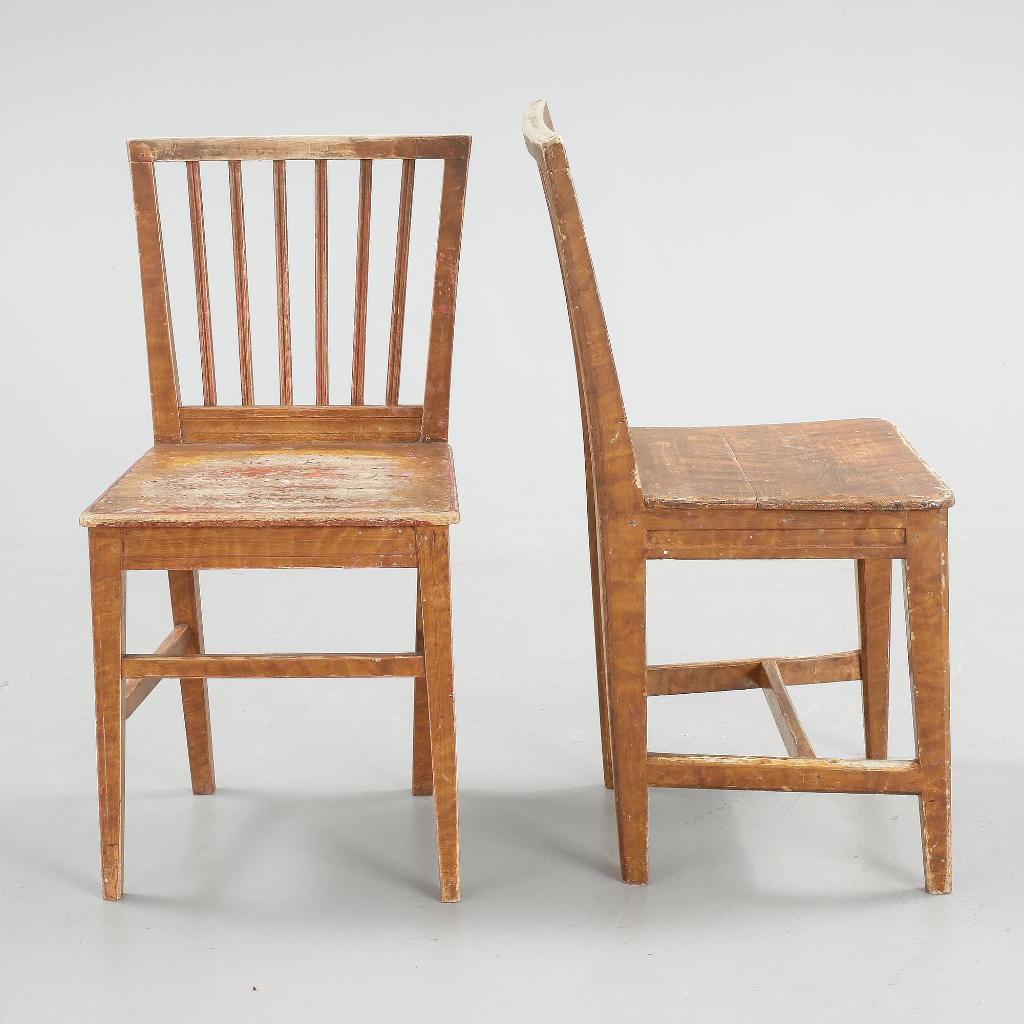 STOLAR, 6 st, sengustavianska, 1800-talets början.