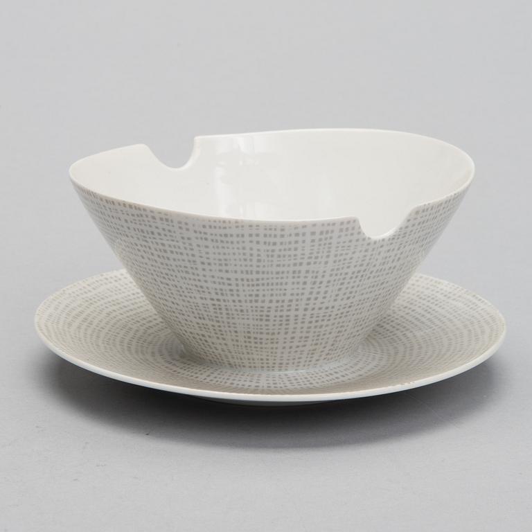 MATSERVIS, 78 delar, porslin, " Form 2000", Richard S. Latham & Raymond Loewy, Rosenthal 1900-talets mitt.