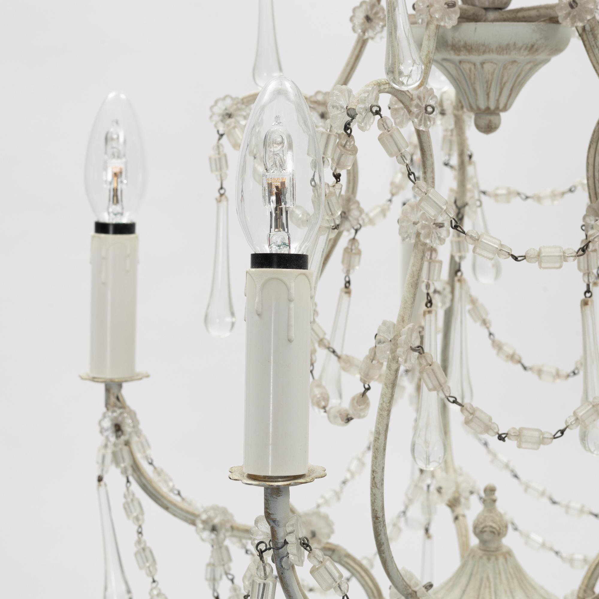 A chandelier, Italy, senond half of the 20th century.