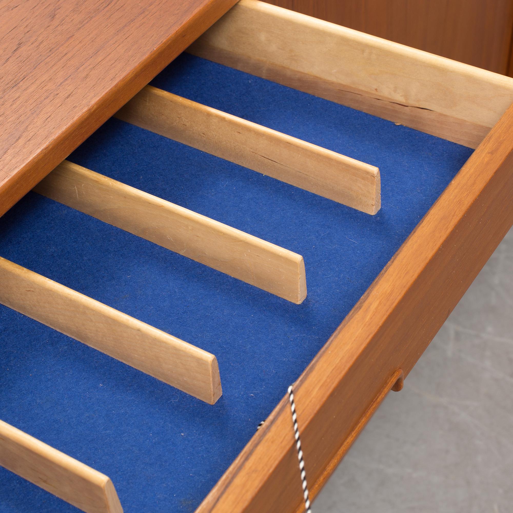 A sideboard "Florens" by Nils Jonsson, for Troeds, 1950 to the 1960.