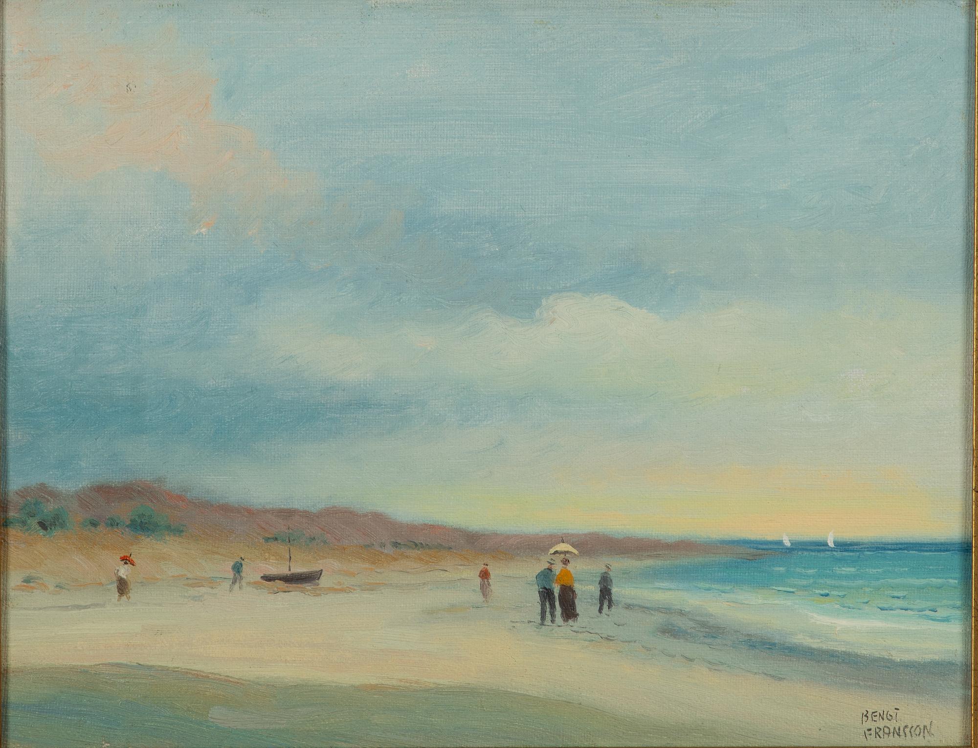 Bengt Fransson, A stroll on the beach.