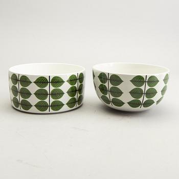 A Stig Lindberg 55 pcs dinner service "Berså", cream ware, Gustavsberg.