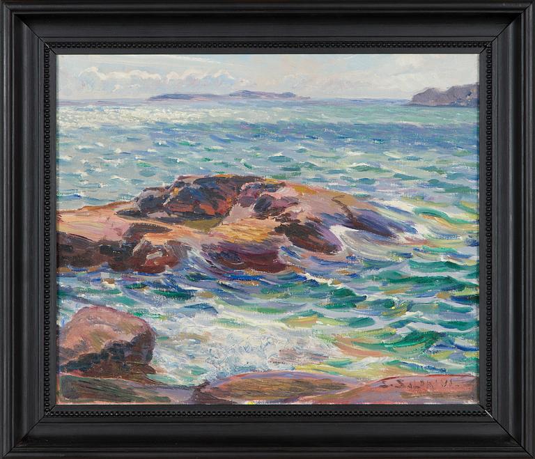 Santeri Salokivi, Coastal Landscape from the Archipelago.