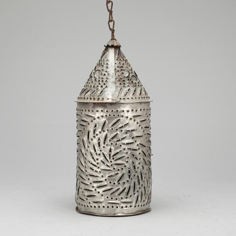 SPIKLYKTA, förtent bleckplåt, 1800/1900-tal.