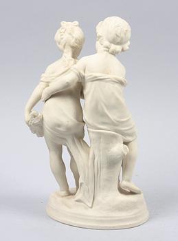 FIGURIN, parian. Gustavsberg.