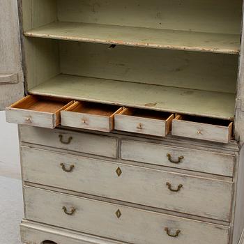 A Rococo cabinet.