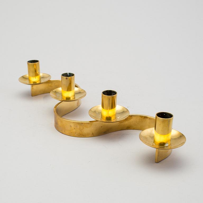 A brass candlestick by Josef Frank, Svenskt Tenn.