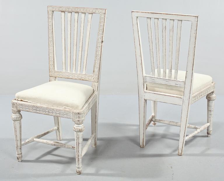 STOLAR, 3 st, gustaviansk stil, 1900-talets första del.