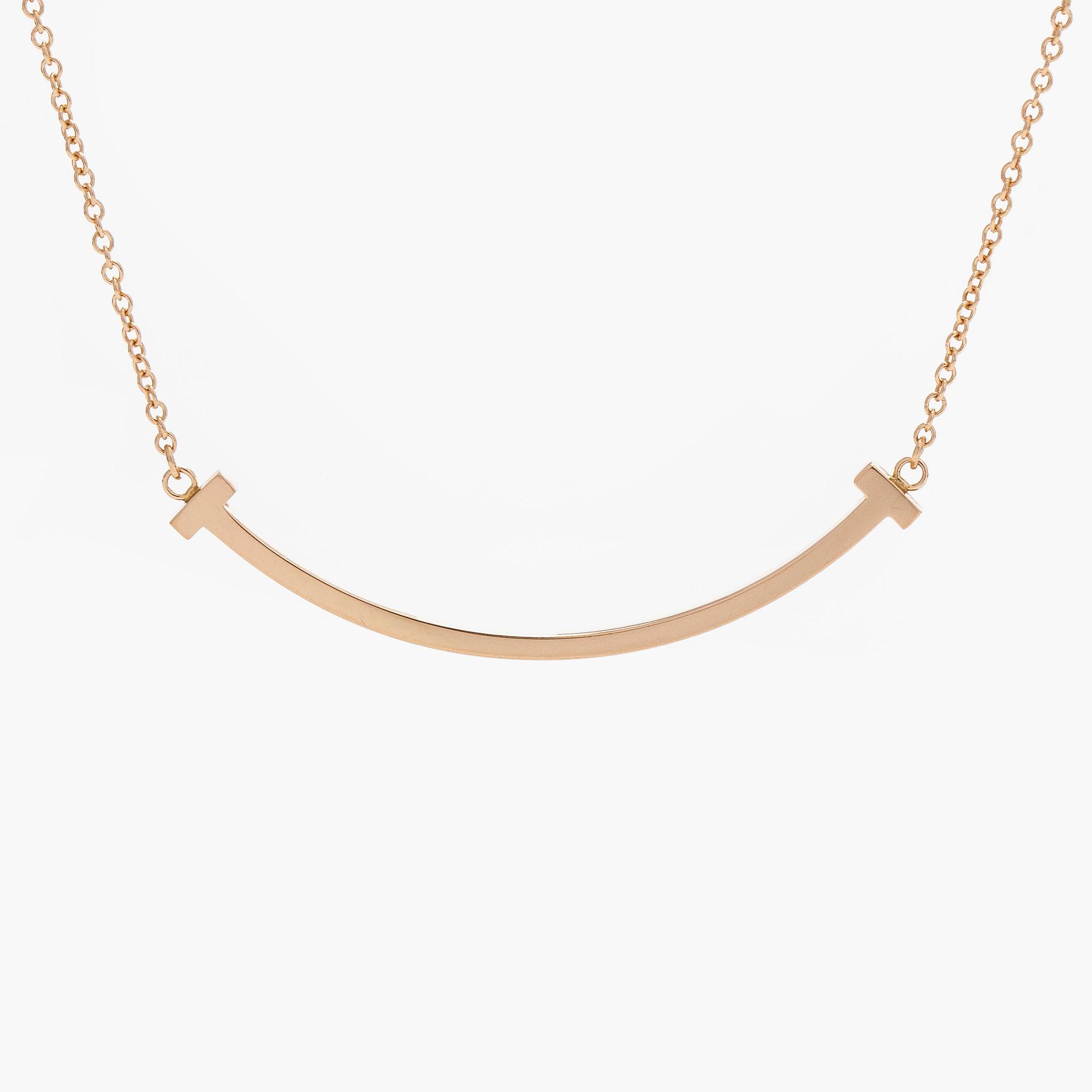 Tiffany & Co, kaulakoru, "T Smile", 18K kultaa.