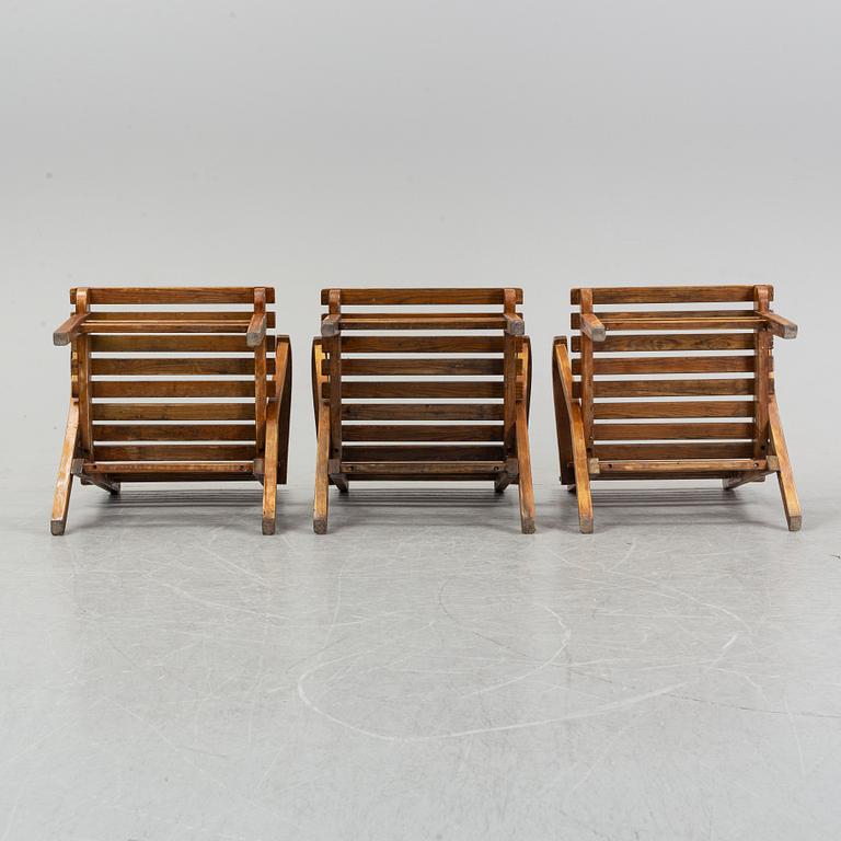 Carl Malmsten, a five garden furniture suite 'Bergshamra', Igelstaverket.