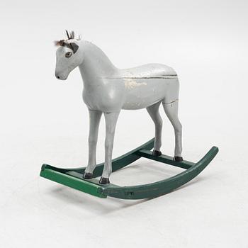 A rocking horse, Gemla, first half of the 20th century.