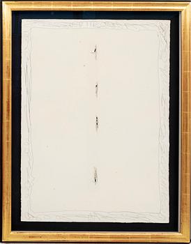 Lucio Fontana, etching signed and numbered 40/50.
