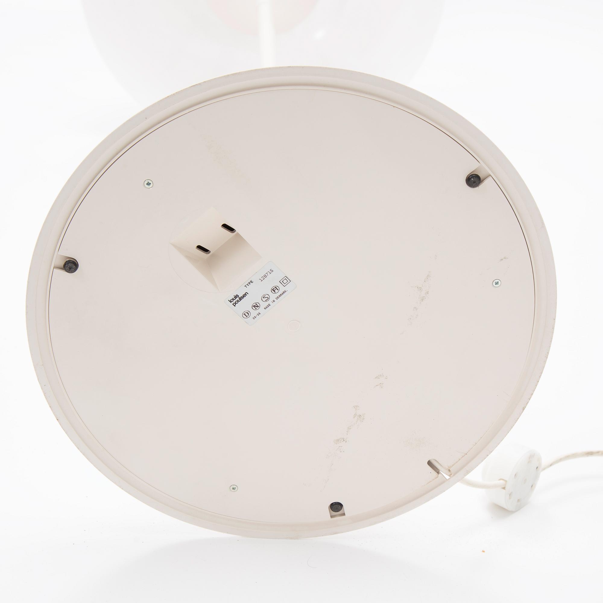 Verner Panton, golvlampa, "Panthella", Louis Poulsen, Danmark.