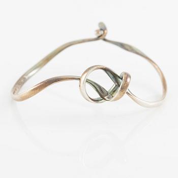 Vivianna Torun Bülow-Hübe, bracelet, sterling silver, for Georg Jensen.