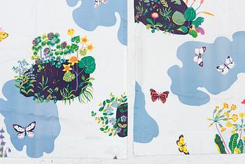 Josef Frank, gardiner, ett par, "Himmel och jord", Svenskt Tenn.