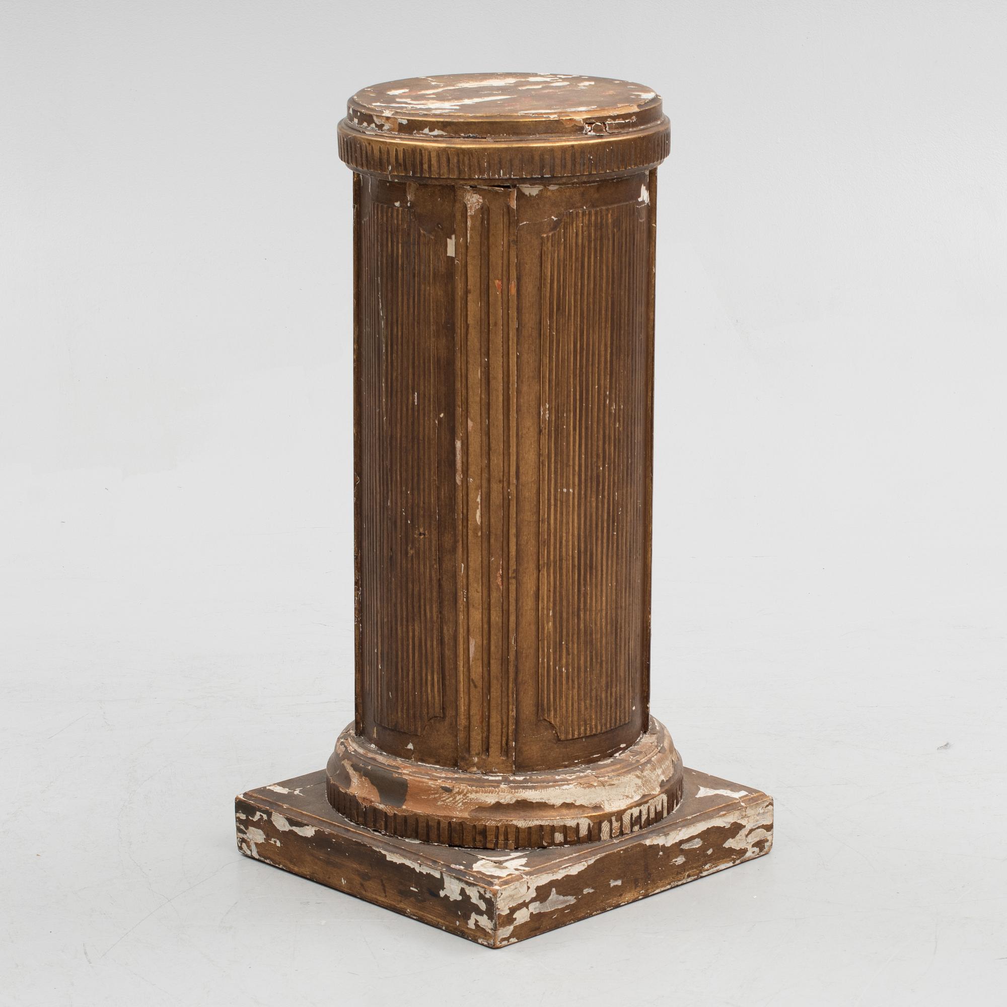 A Gustavian style column, early 20th century.