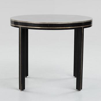 Olof Ågren, & probably Björn Trägårdh or Uno Åhrén, a pewter top table, Stockholm 1930.