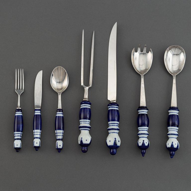 Björn Wiinblad, 40 pices of cutlery 'Siena", Rosental.