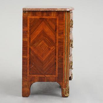 Byrå, Parisarbete, 1700-talets mitt, Louis XV.