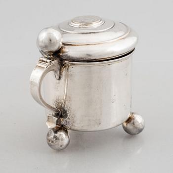 A Swedish silver beaker, mark of GAB, Stockholm 1899.