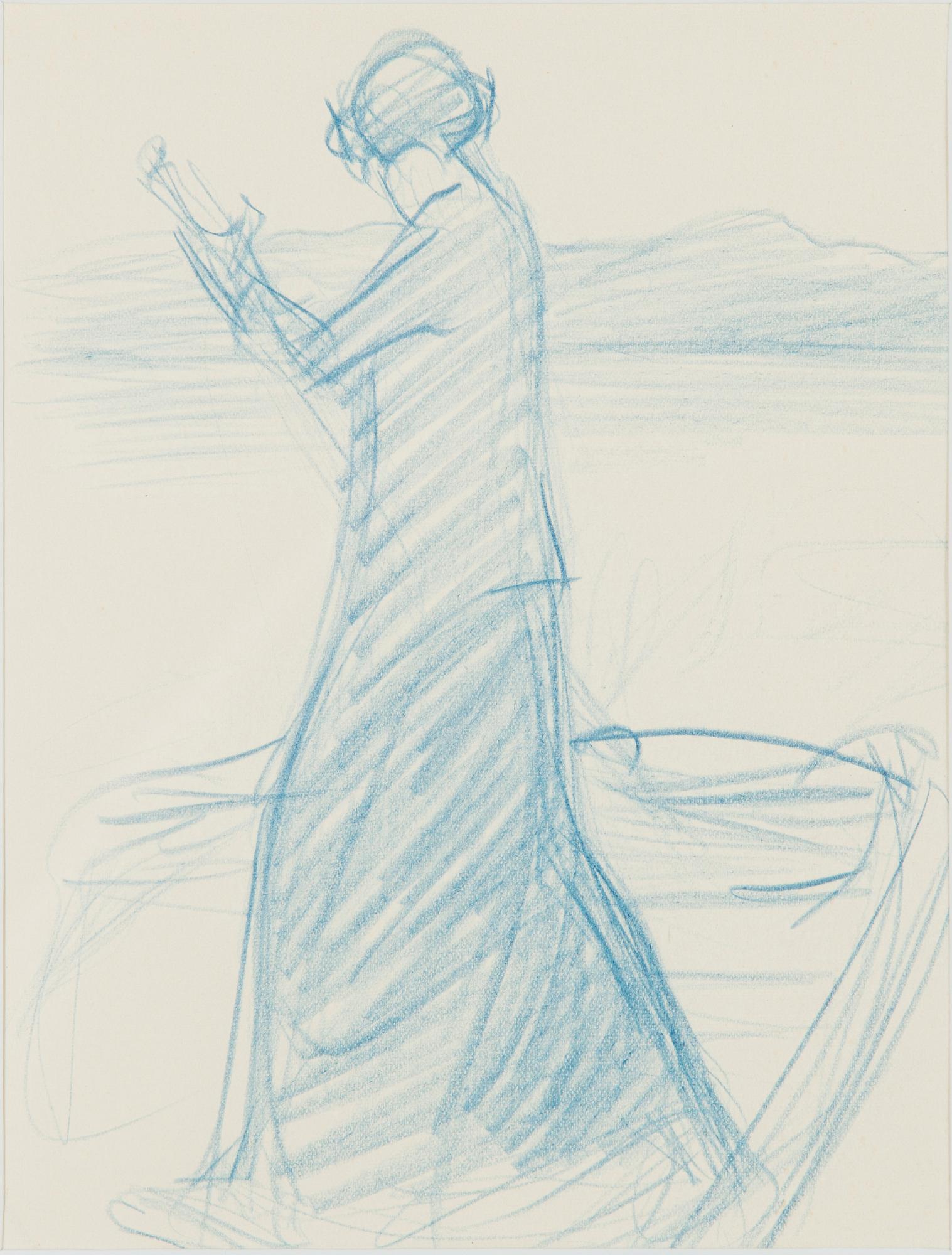 Santeri Salokivi, drawings, 4 pcs.