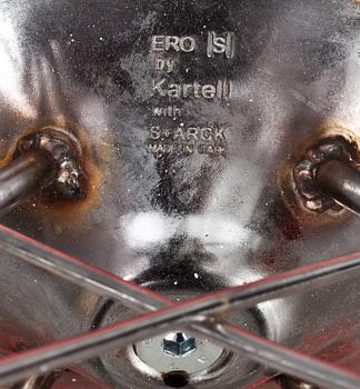 STOLAR, "Ero", 2 st, Philippe Starck för Kartell, märkta.