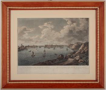 Johan Fredrik Martin · JOHAN FREDRIK MARTIN, kolorerad gravyr, 1802