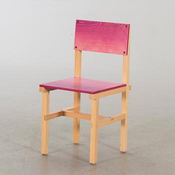 FREDRIK PAULSEN, "Röhsska"Designbaren, stol, Blå Station 2020, Stol 55/102.