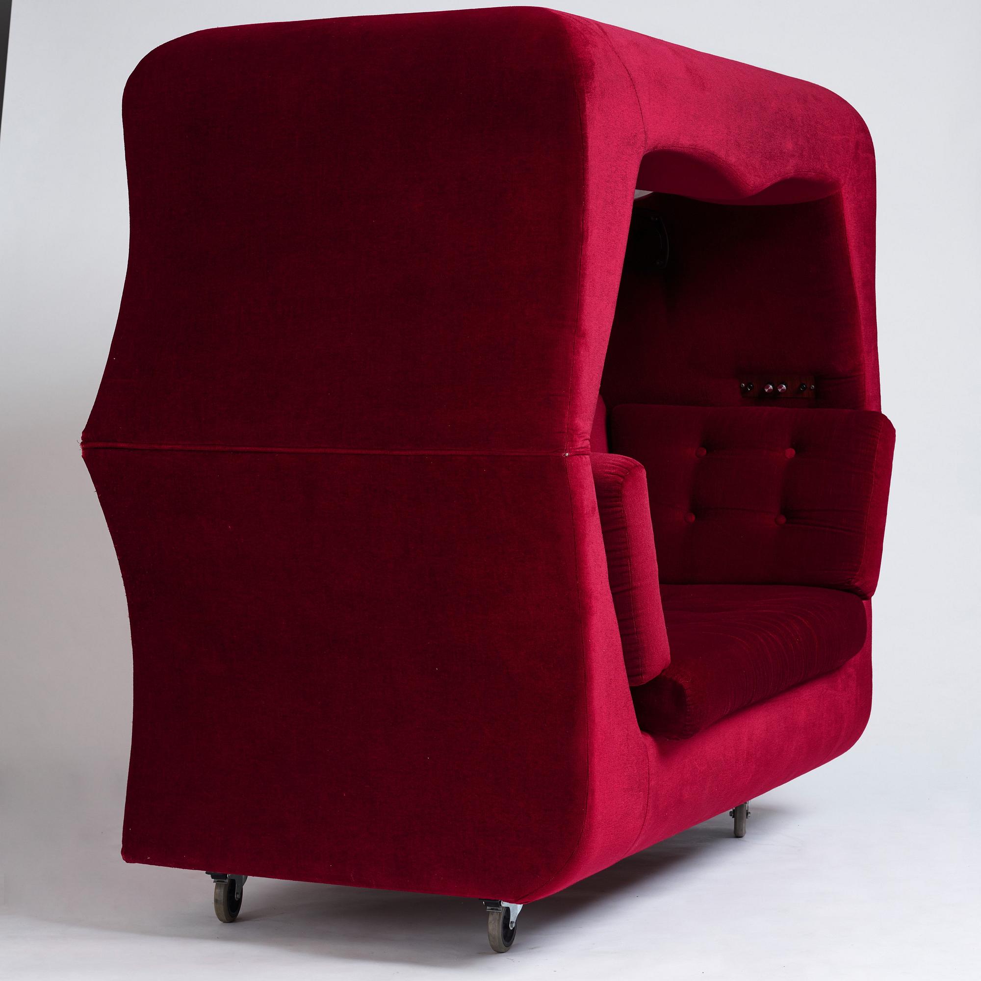 Swedfurn Slätte Möbler AB, a "Soundbox" sofa, Töreboda, Sweden 1970's.