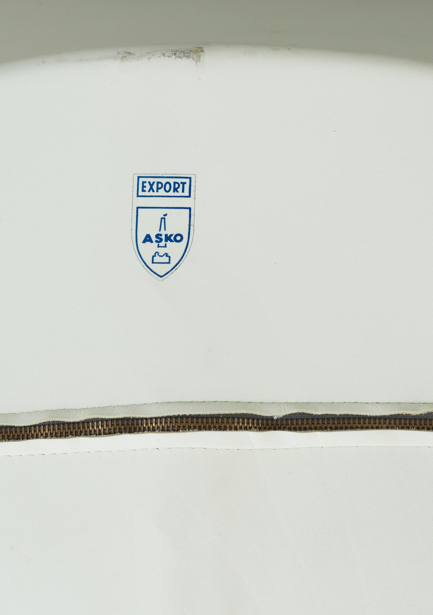 FÅTÖLJ, "Pulkka", Ilmari Lappalainen, Asko, 1960-tal.