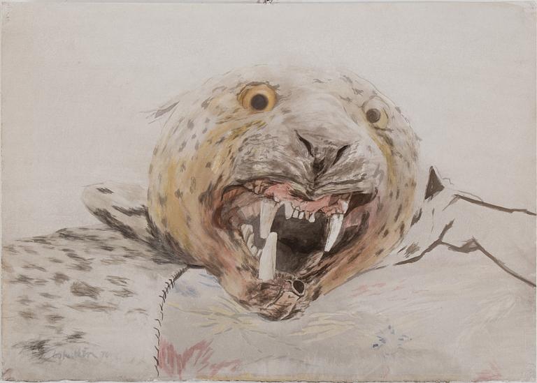 6 artworks, some of wich by Erland Cullberg and Lars Hillersberg.