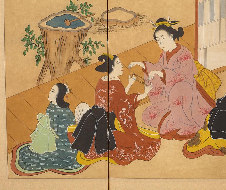 Screen, Japan, second half of the 20th century.