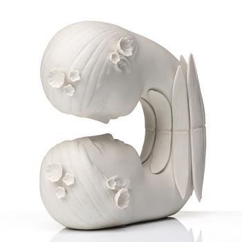 Stig Lindberg, a "Narcissus" "parian" porcelain sculpture, Gustavsberg, Sweden 1970's.