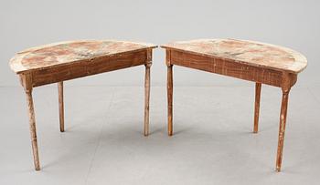 MÅNBORD, 1800-talets andra hälft.
