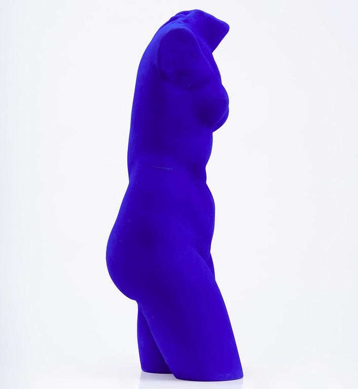 Yves Klein, "La Vénus d’Alexandrie (Vénus Bleue)".