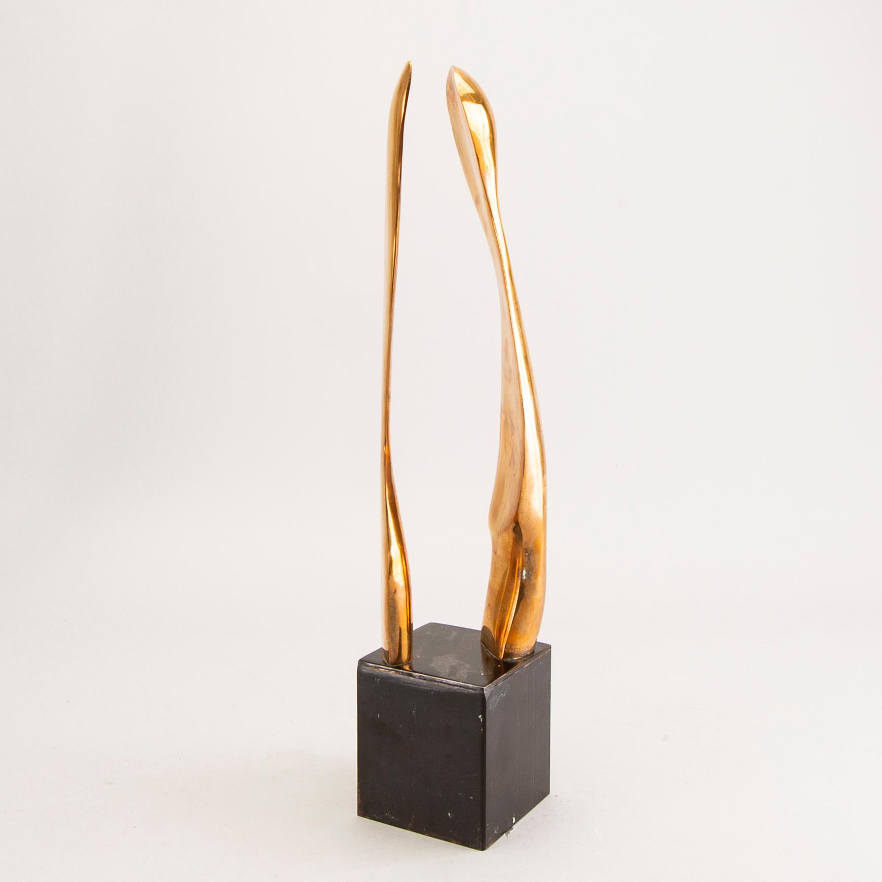 Tommy Berglund, a bronze sculpture signed and dated 1991.