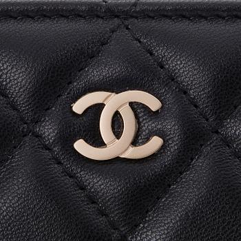 CHANEL, Travel Case / clutch bag with zipper.