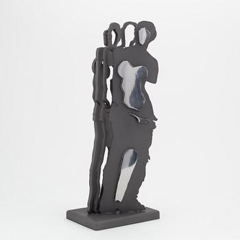 Arman, sculpture, iron, signed Arman and numbered I/III.