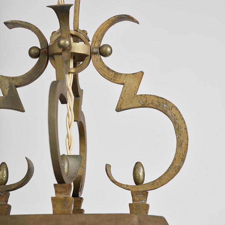 Petrus Forssberg, taklampa, egen ateljé, Stockholm, 1920-tal.