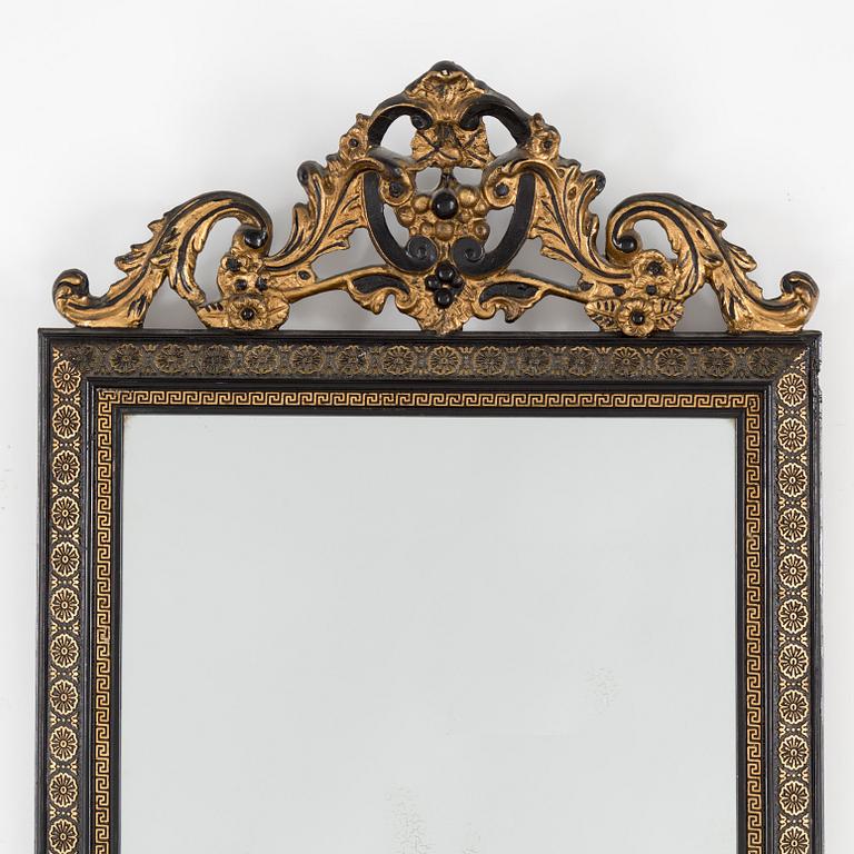 A late 19th century mirror.