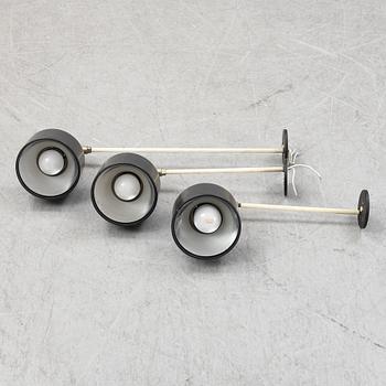 Three Omi wall lights, Denmark, 1960's.
